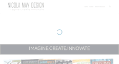 Desktop Screenshot of nicolamaydesign.com